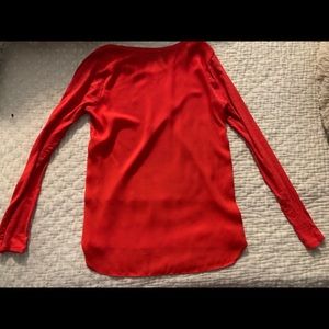 Great condition Red Cotton/ blouse  top.